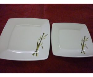 assiette a dessert carre