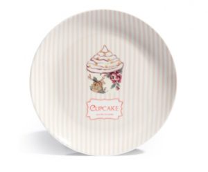 assiette a dessert decor macaron