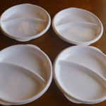 assiette creuse au milieu