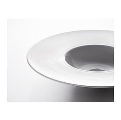 assiette creuse bord large