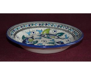 assiette creuse tunisienne