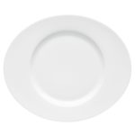 assiette plate ovale