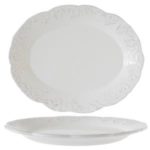 assiette plate ovale