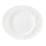 assiette plate ovale