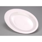 assiette plate ovale