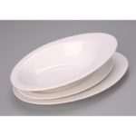 assiette plate ovale