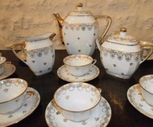 service de table dore