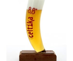 verre a biere corne