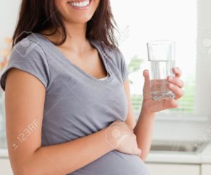 verre a eau position