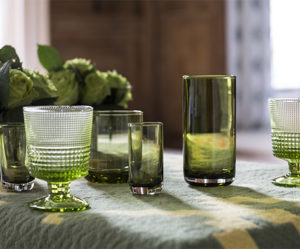verre a pied en italien