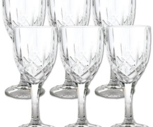 verre a vin cristallin