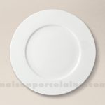 assiette a dessert blanche