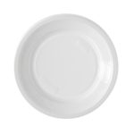 assiette a dessert blanche