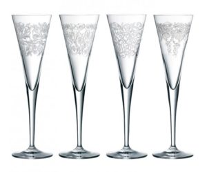 flute a champagne en cristal