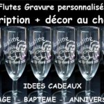 flute a champagne gravee pas cher