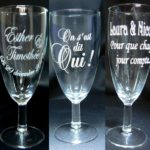 flute a champagne gravee pas cher