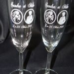 flute a champagne gravee pas cher