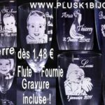 flute a champagne gravee pas cher