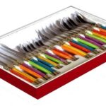 menagere 24 pieces multicolore