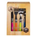 menagere 24 pieces multicolore