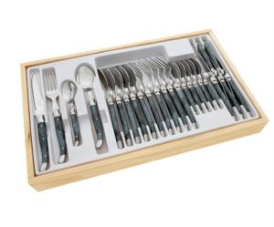 menagere 24 pieces tout inox laguiole