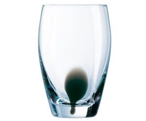 verre a pied - 35 cl - set de 4 pieces - drip