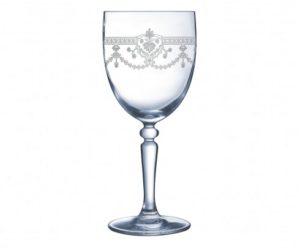 verre a vin gris