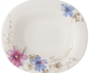 assiette creuse ovale