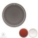 assiette plate a l'unite