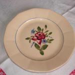 assiette plate digoin