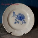 assiette plate digoin