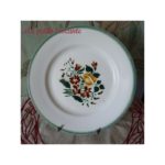 assiette plate digoin