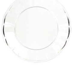 assiette plate plastique