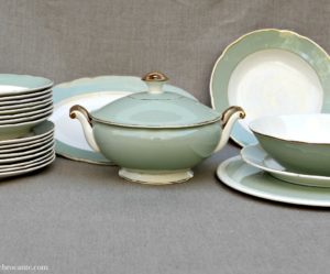 service de table luneville prix
