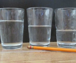 verre a eau droite