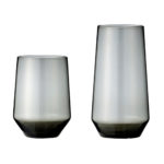 verre a eau gris