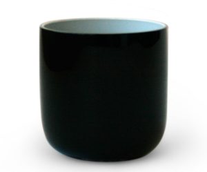 verre a eau noir