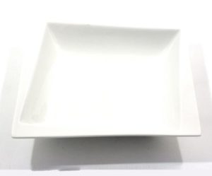 assiette creuse carre