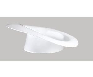 assiette creuse design blanche