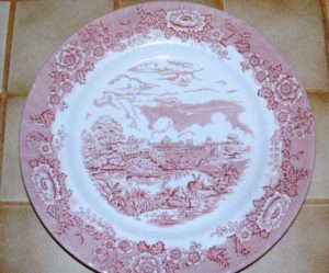 assiette plate anglais