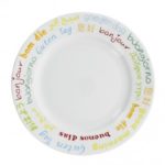 assiette plate diametre 25