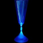 flute a champagne bleu