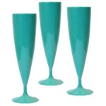 flute a champagne bleu
