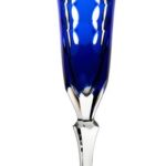 flute a champagne bleu