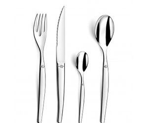 menagere 24 pieces swell - acier brosse