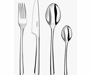 menagere 50 pieces en acier massif eole