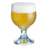 verre a biere a pied