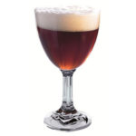 verre a biere a pied