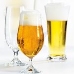 verre a biere a pied
