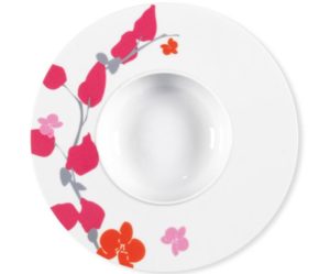 assiette creuse a aile